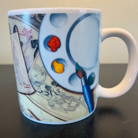 DISNEY Classic Characters Gallery Sketches Artwork Ceramic Mug - Picture 2 of 7